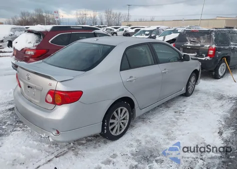 2010 Toyota Corolla S из США, поврежденный, VIN 2T1BU4EE7AC272321